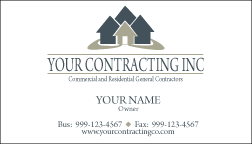 Contractor Business Cards