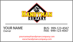 Contractor Business Cards