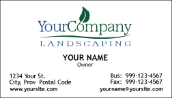 Landscape & Lawn Care Business Cards