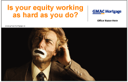 GMAC Mortgage Postcard Template