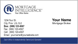 Mortgage Intelligence Business Card