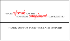 HomeLife Busisness Cards