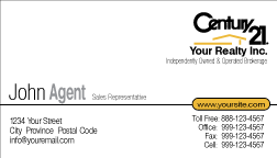 Century 21 Business Cards
