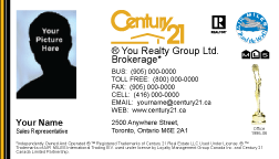 Century 21 Business Cards