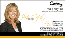 Century 21 Business Cards
