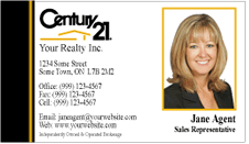 Century 21 Business Cards