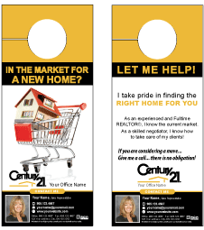 Century 21 Door Hanger Template