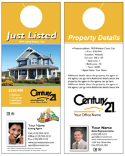 Century 21 Door Hanger Template