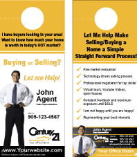 Century 21 Door Hanger Template