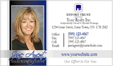 Effort Trust Business Cards