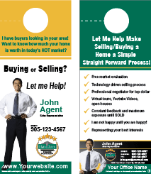 HomeLife Realty Door Hanger Template