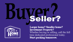 Right At Home Realty Business Cards