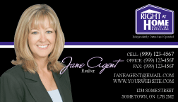 Right At Home Realty Business Cards