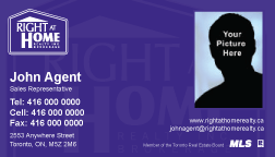 Right At Home Realty Business Cards