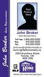 Right At Home Realty Business Cards