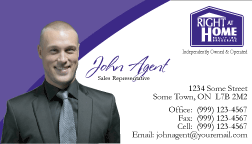 Right At Home Realty Business Cards