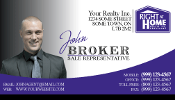 Right At Home Realty Business Cards