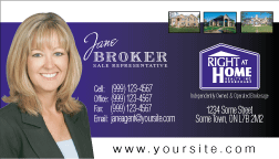 Right At Home Realty Business Cards