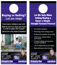 Right At Home Realty Door Hanger Template