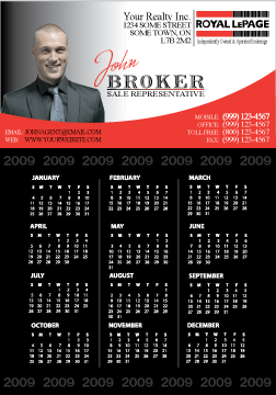 Royal LePage Calendar Magnets