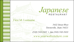 Restaurant Business Cards