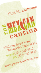 Restaurant Business Cards