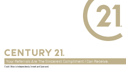 Century 21 Business Cards
