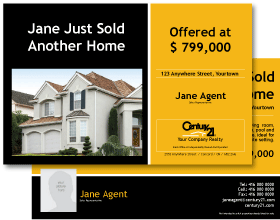 Century 21 Postcard Templates