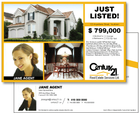 Century 21 Postcard Template
