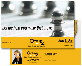 Century 21 Postcard Templates