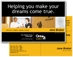 Century 21 Postcard Templates