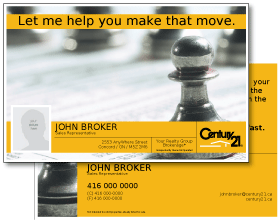Century 21 Postcard Templates