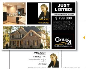 Century 21 Postcard Template