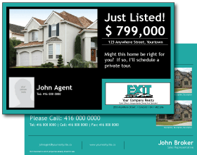 Exit Realty Postcard Template