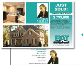 Exit Realty Postcard Template