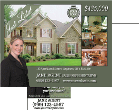 Right At Home Realty Postcard Template