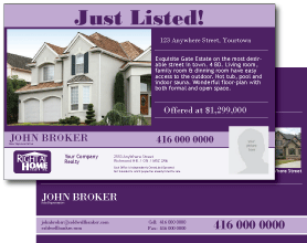 Right At Home Realty Postcard Template