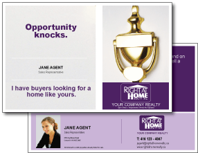 Right At Home Realty Postcard Template