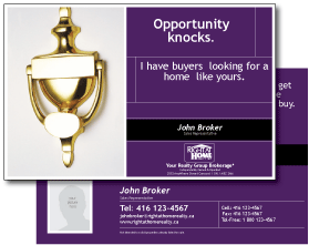 Right At Home Realty Postcard Template