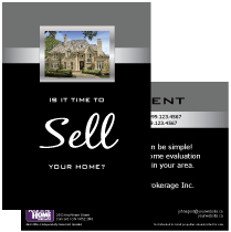 Right At Home Realty Postcard Template