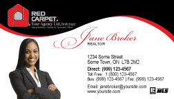 Red Carpet Realty Business Cards