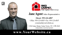 Red Carpet Realty Business Cards