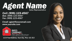 Red Carpet Realty Business Cards