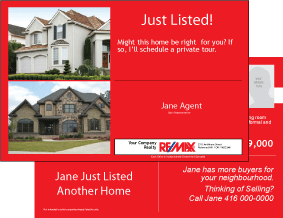 Re/Max Postcard Templates