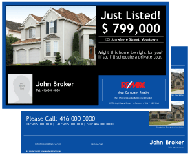 Re/Max Postcard Templates
