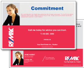 Re/Max Postcard Templates