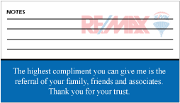 Re/Max Business Cards