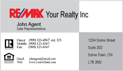 Re/Max Business Cards