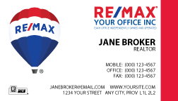 Re/Max Business Cards