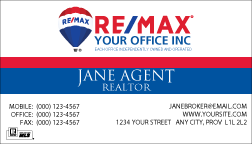 Re/Max Business Cards